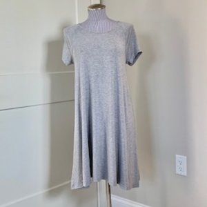 Old Navy Gray Swing Dress - M